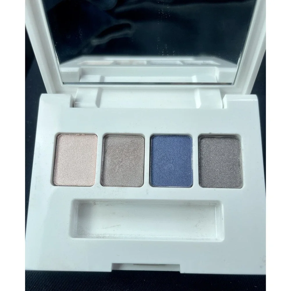 Lilly Pulitzer Estée‎ Lauder Pure Color Eyeshadow Quad Travel Sz Mocha Blue Grey